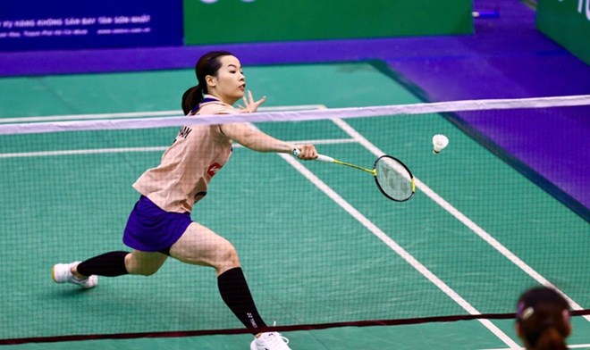 Nguyen Thuy Linh will focus on improving her performance in Switzerland. Photo: Thanh Vu