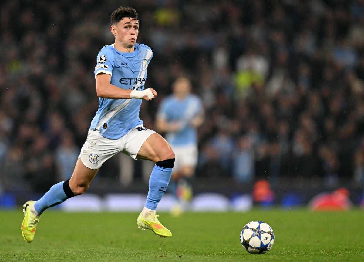 Phil Foden đang là vấn đề của Man City. Ảnh: AFP
