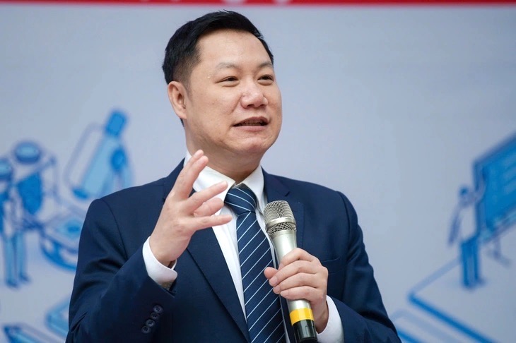 GS.TS Nguyễn Tiến Thảo, Vụ trưởng Vụ Giáo dục Đại học, Bộ Giáo dục và Đào tạo đưa ra 3 lời khuyên giúp thí sinh tự tin chinh phục kỳ thi tốt nghiệp THPT năm 2026. Ảnh: Nam Trần