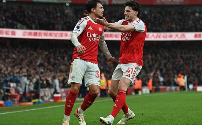 Arsenal still maintains competition in four arenas this season. Photo: AFP