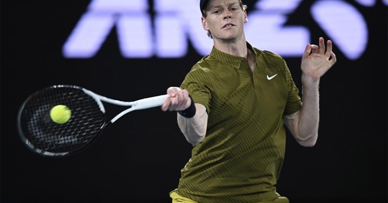 인디언 웰스 관련 보도 이미지(야닉 시너)