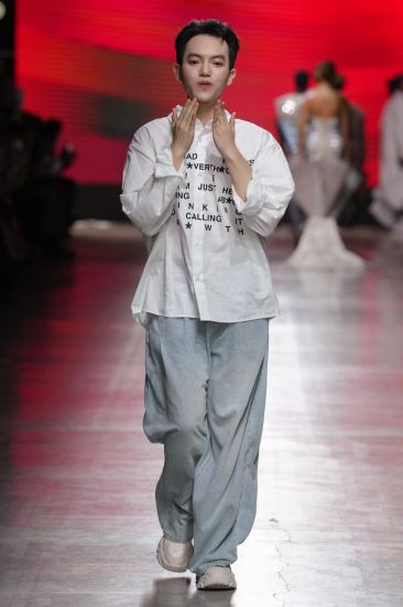 Designer Phan Dang Hoang debuts at Milan Fashion Week 2025. Photo: Character provided