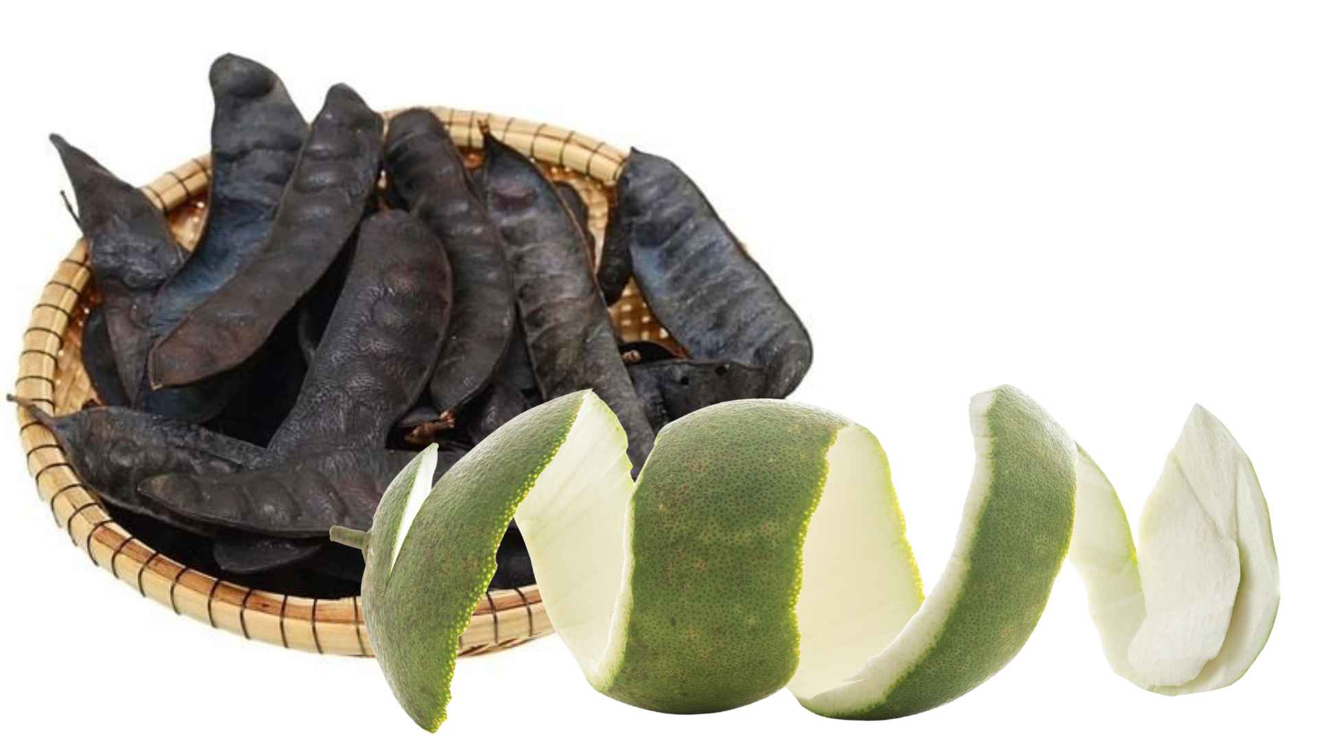 Bo Ket and grapefruit peel when combined will increase hair growth efficiency. Graphic photo: Huong Son