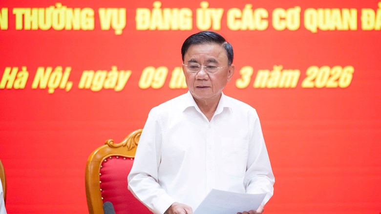 Ủy viên Bộ Chính trị, Thường trực Ban Bí thư, Bí thư Đảng ủy các Cơ quan Đảng Trung ương Trần Cẩm Tú. Ảnh: Quochoi.vn