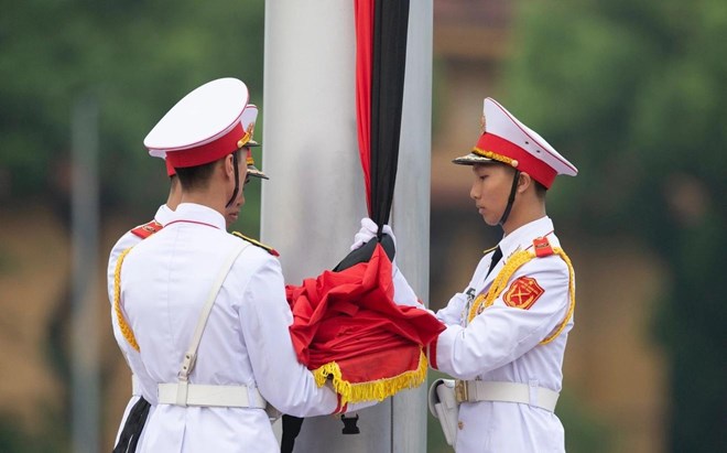 Chế độ tổ chức lễ tang cho cán bộ quân đội nghỉ hưu khi từ trần được bạn đọc quan tâm. Ảnh: Thu Giang