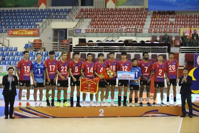 LPBank Ninh Binh men's volleyball team will strengthen the main attacker of Mongolian nationality. Photo: Hoang Hue