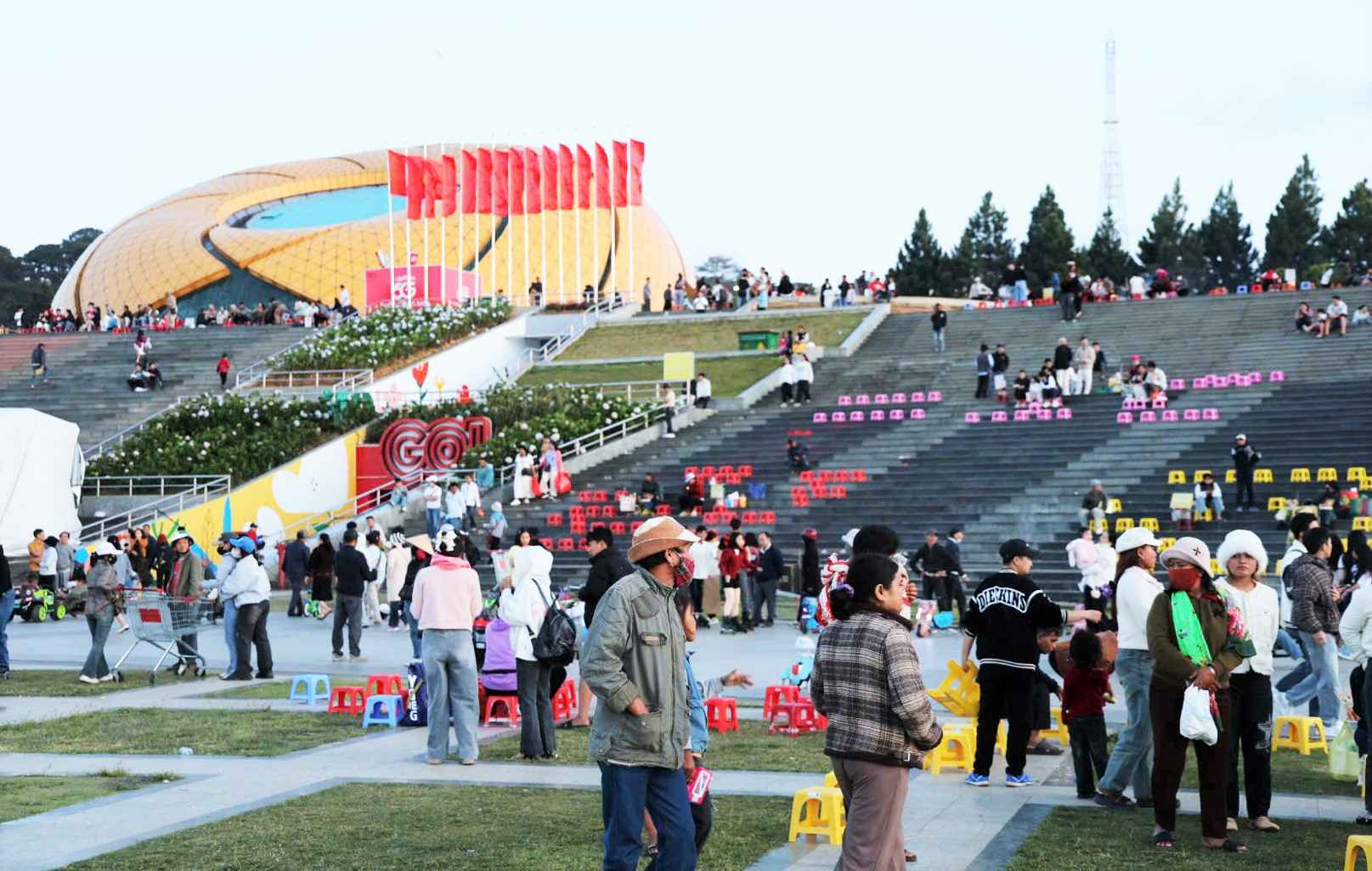 Đà Lạt luôn là điểm đến hấp dẫn của du khách trong nước và quốc tế. Ảnh: Phúc Khánh 