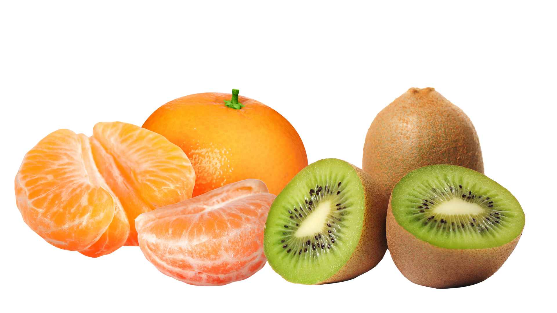 Oranges, tangerines or kiwis rich in vitamin C help stimulate collagen production effectively. Graphic photo: Huong Son