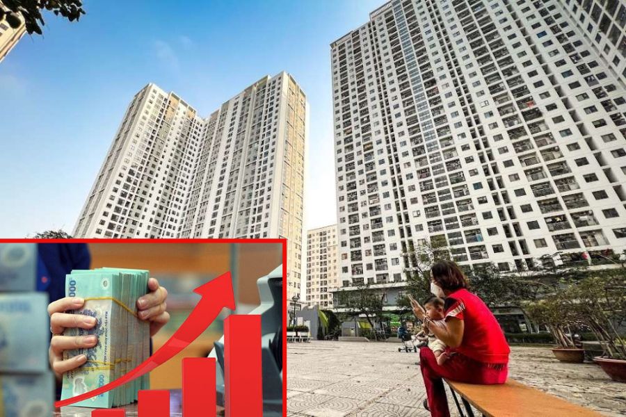 At the beginning of 2026, home loan interest rates at many banks are being adjusted to increase sharply. Photo: Nhu Ha