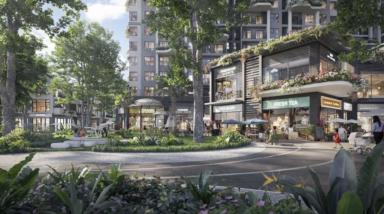 Shop thương mại khối đế Sky Retreat với số lượng giới hạn 32 căn  