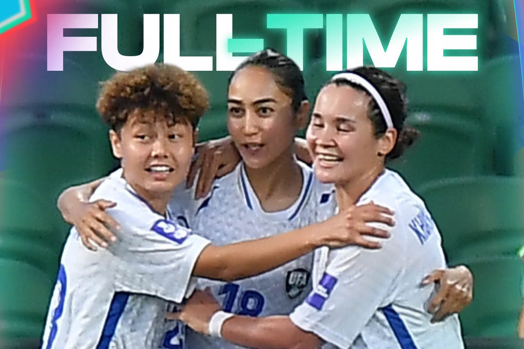 Uzbekistan women's team wins big against Bangladesh. Photo: AFC