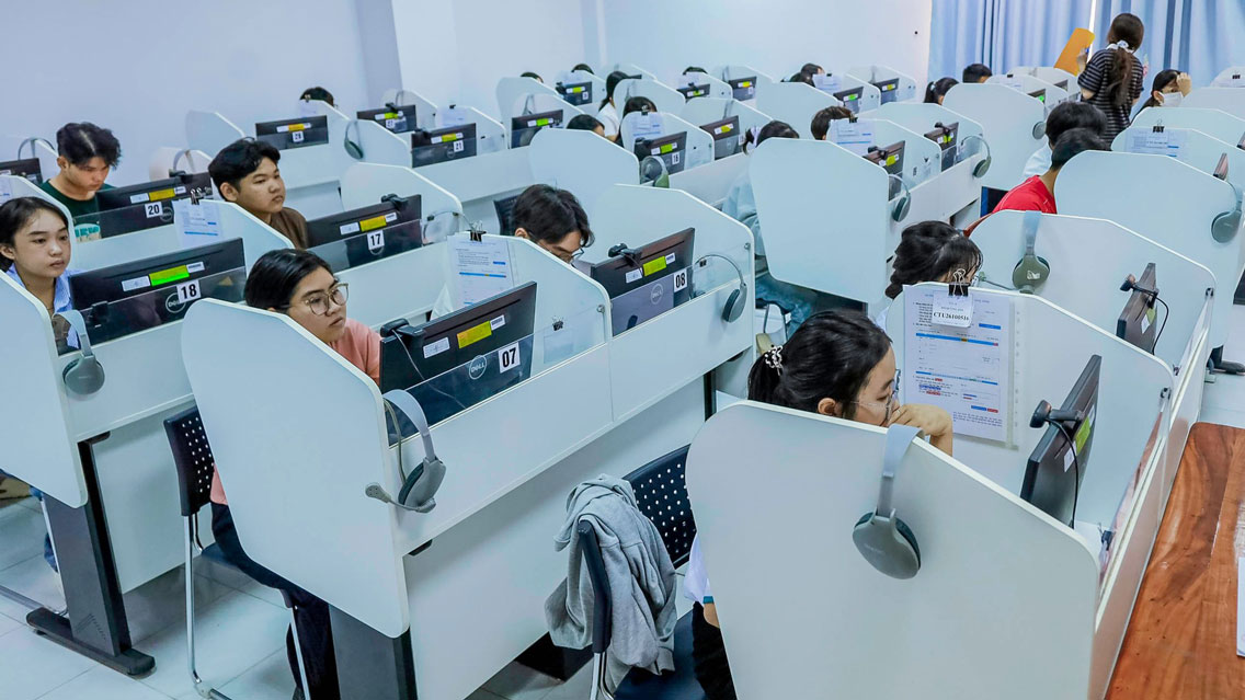 According to the plan, in 2026, Can Tho University will organize 7 V-SAT exam sessions. Photo: Can Tho University