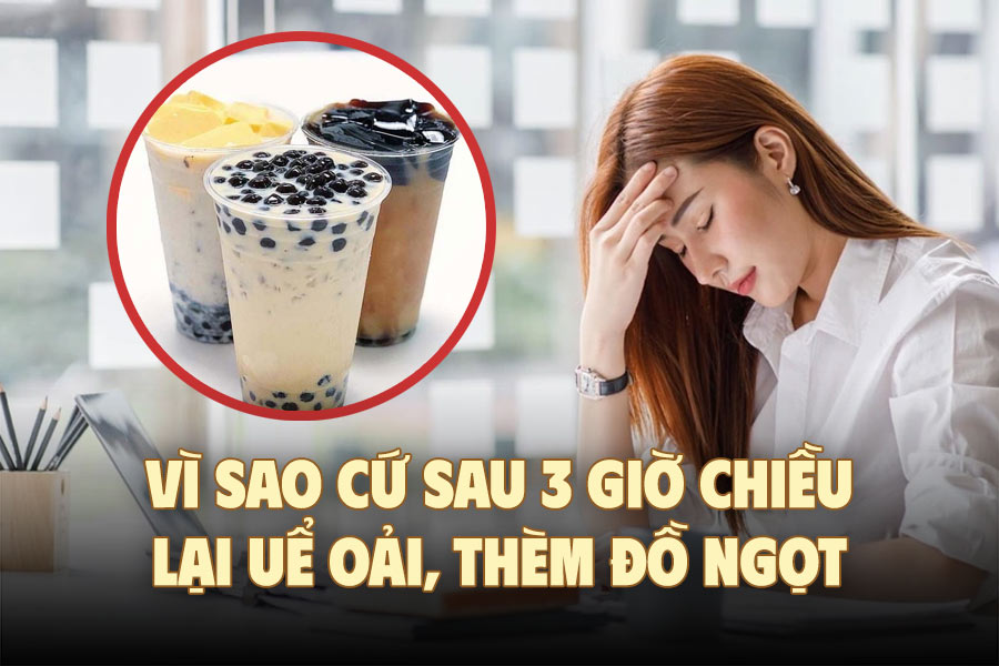 Why are you sluggish and crave sweets after 3 pm