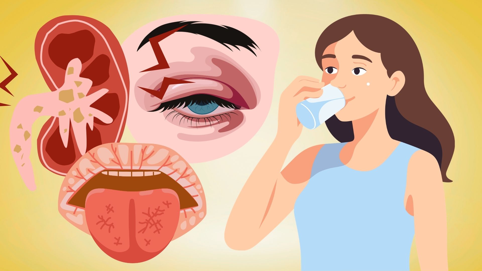 3 signes anormaux après avoir bu de l'eau peuvent alerter sur une faiblesse rénale