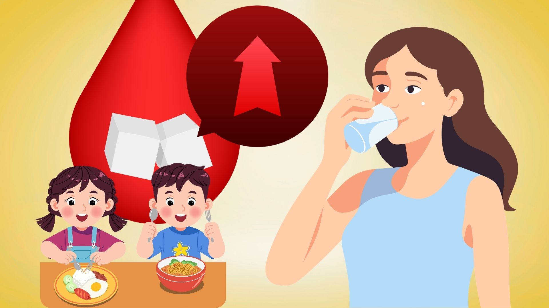 What happens when you eat rice and drink tea