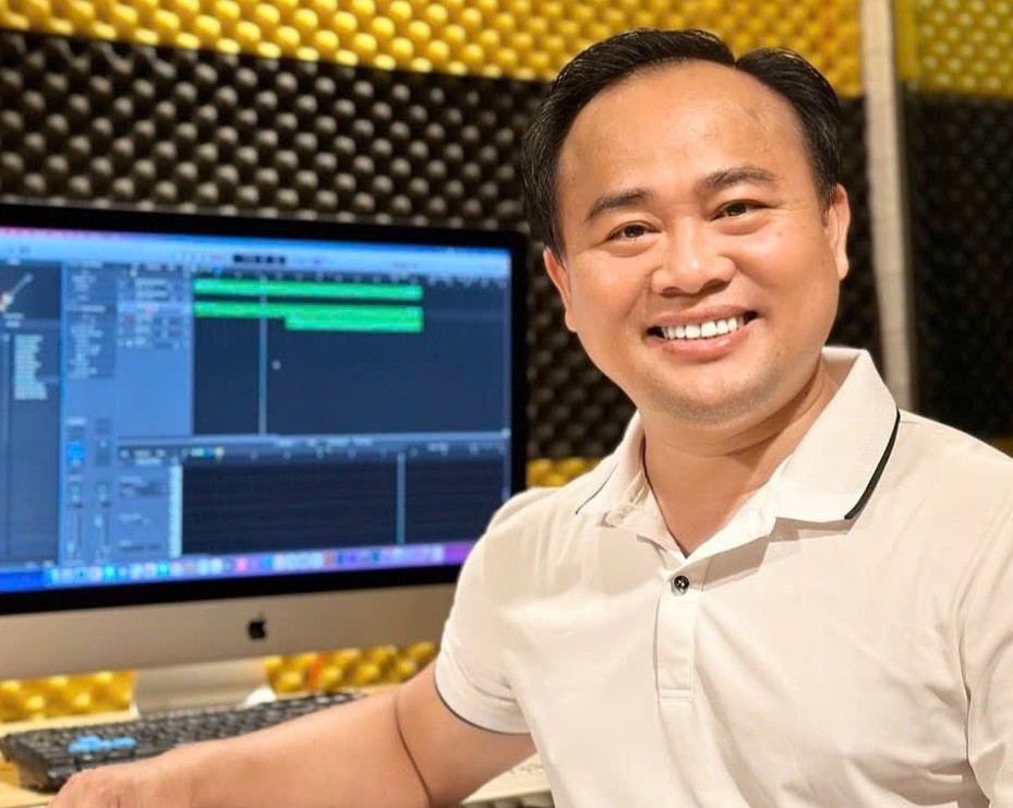 Musician Truong Huu An shares about his passion for piano. Photo: Artist provided.