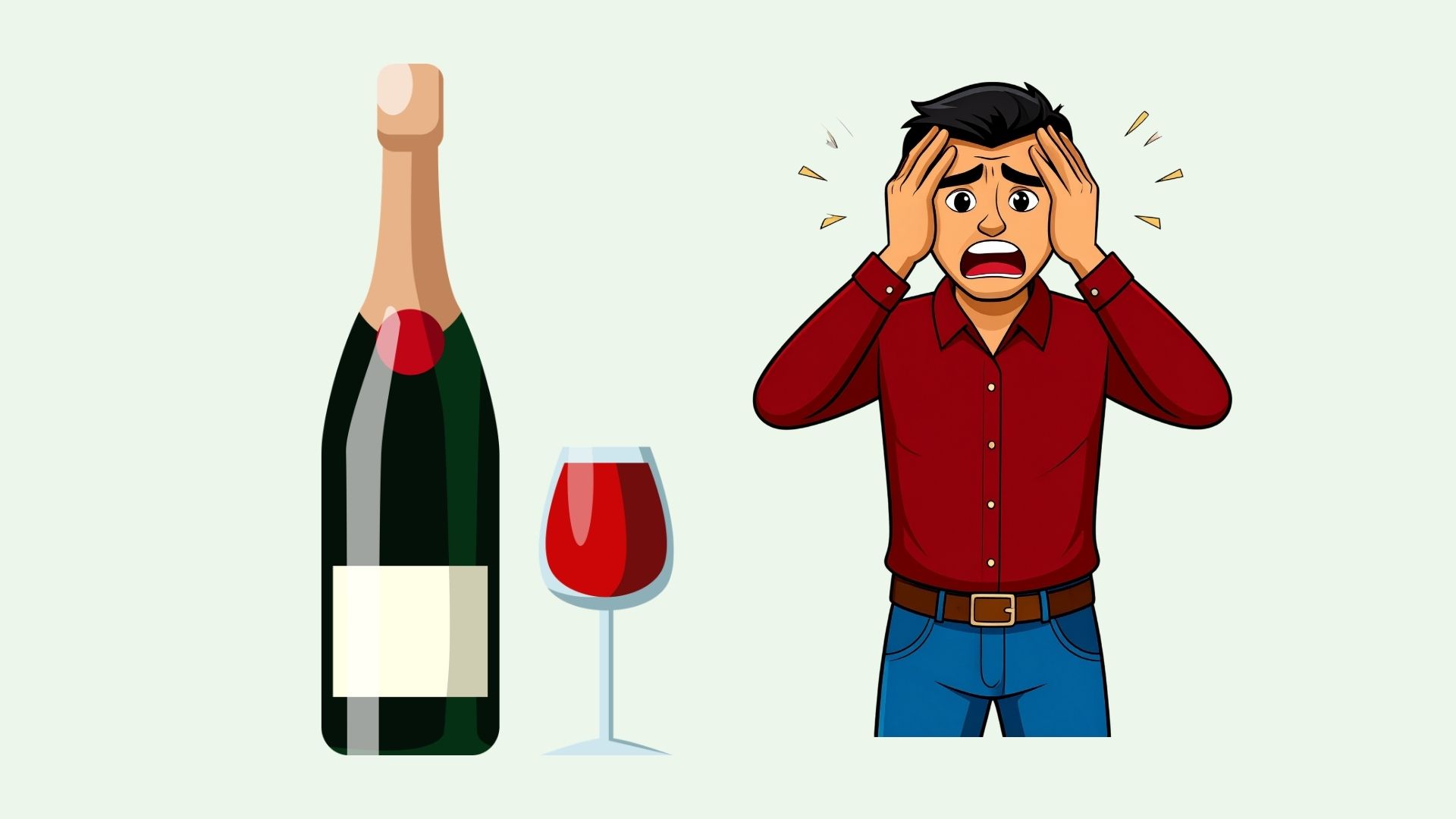 Risque d'hypoglycémie en cas de consommation d'alcool. Graphique: Linh Dan