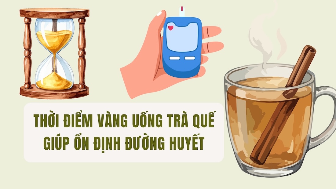 Golden time to drink cinnamon tea to help stabilize blood sugar