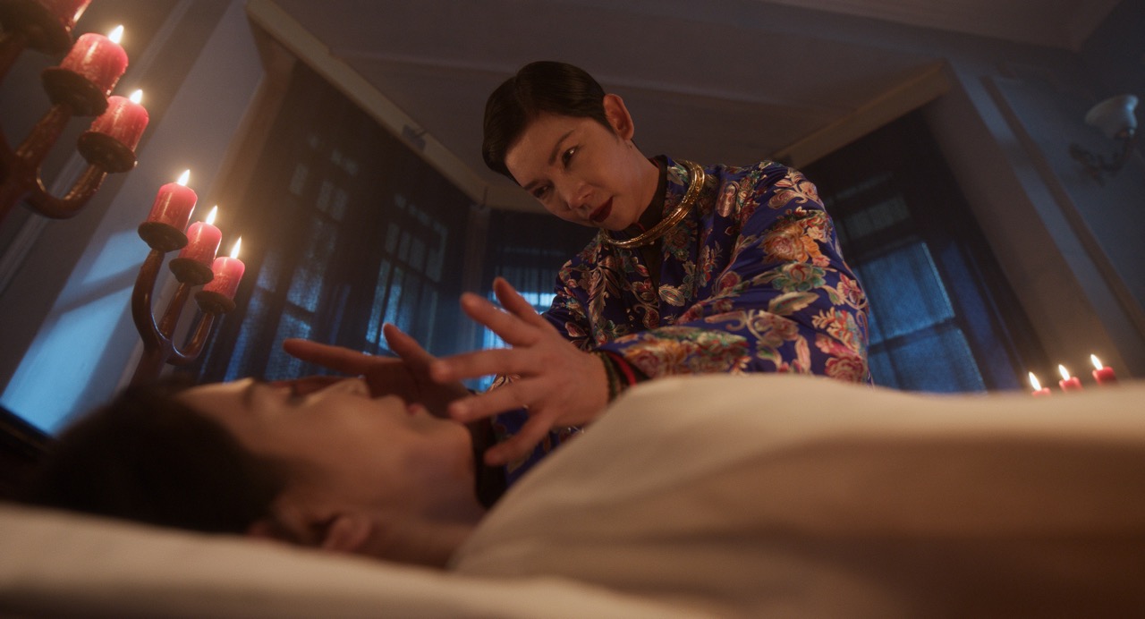 Xuan Lan acts in a new movie. Photo: Film crew.