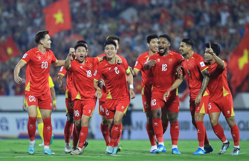 The Vietnamese team could be in the same group as the Indonesian team at the 2027 Asian Cup. Photo: Minh Dan
