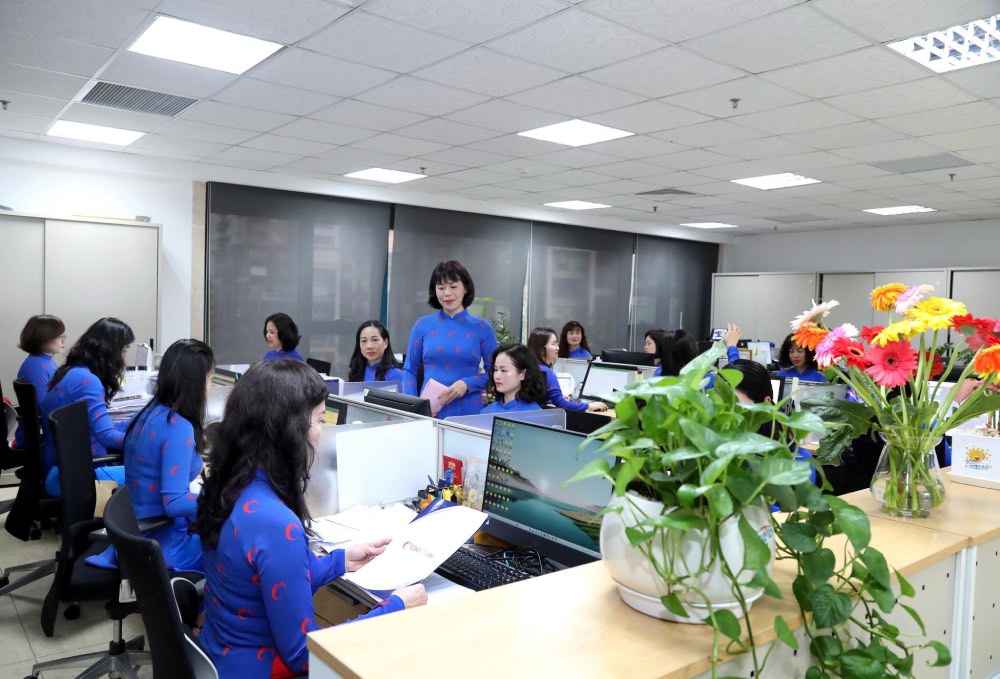 Công đoàn Ngân hàng Việt Nam tiếp tục đẩy mạnh đổi mới toàn diện nhằm chăm lo tốt hơn cho đoàn viên, người lao động. Ảnh: CĐNHVN