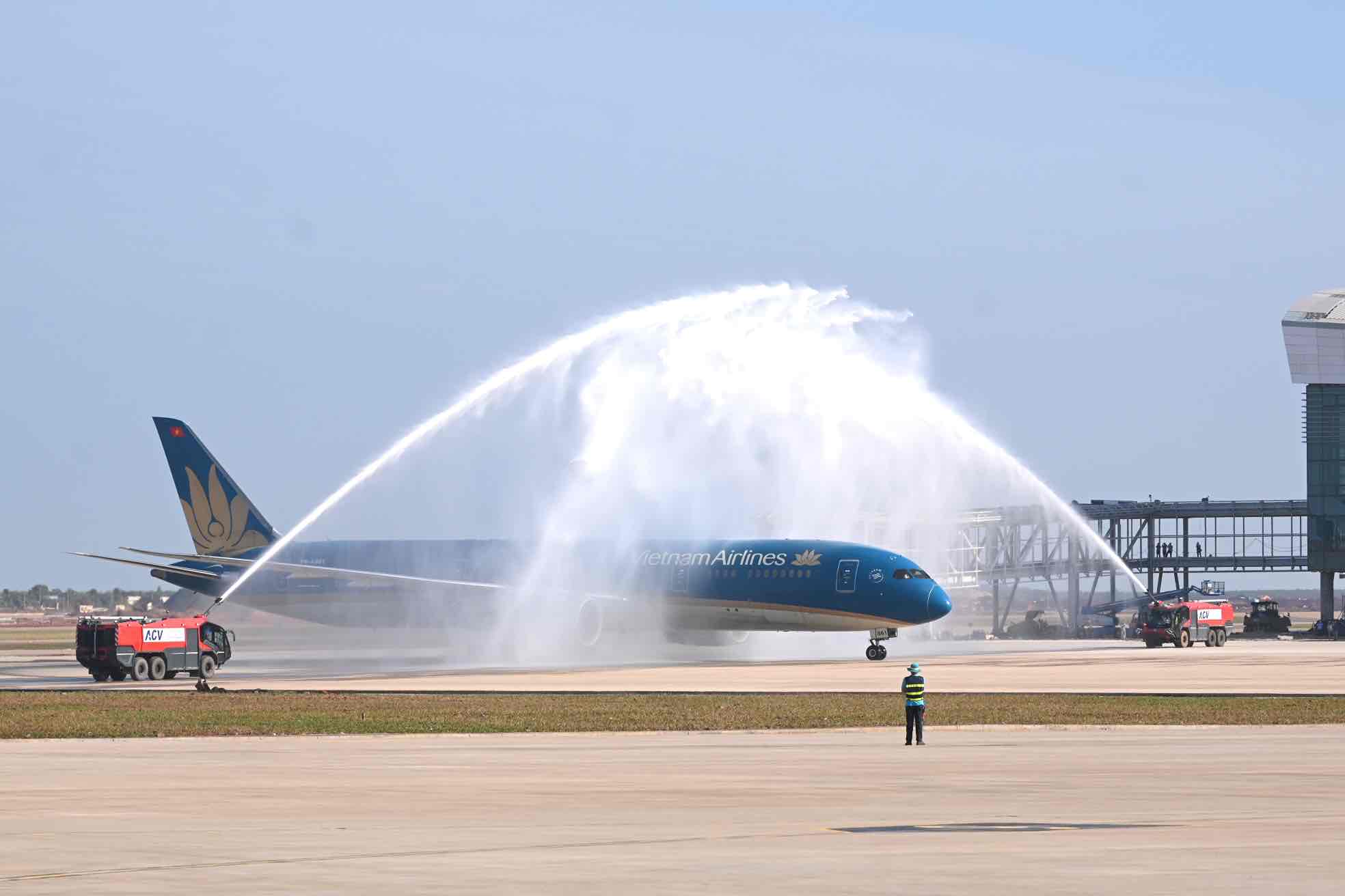 Sân bay Long Thành khai trương chuyến bay đầu tiên ngày 19.12.2025. Ảnh: HAC