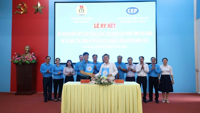 Liên đoàn Lao động tỉnh An Giang tổng kết 15 năm thực hiện Nghị quyết 6a