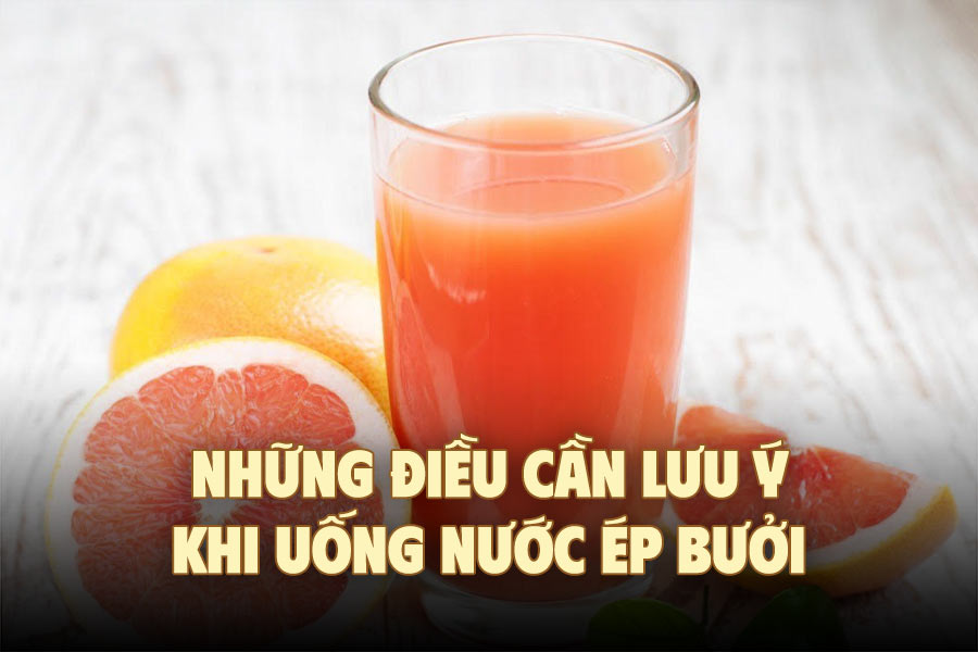Things to note when drinking grapefruit juice