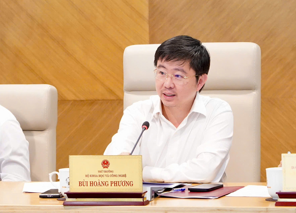 Thứ trưởng Bộ Khoa học và Công nghệ Bùi Hoàng Phương