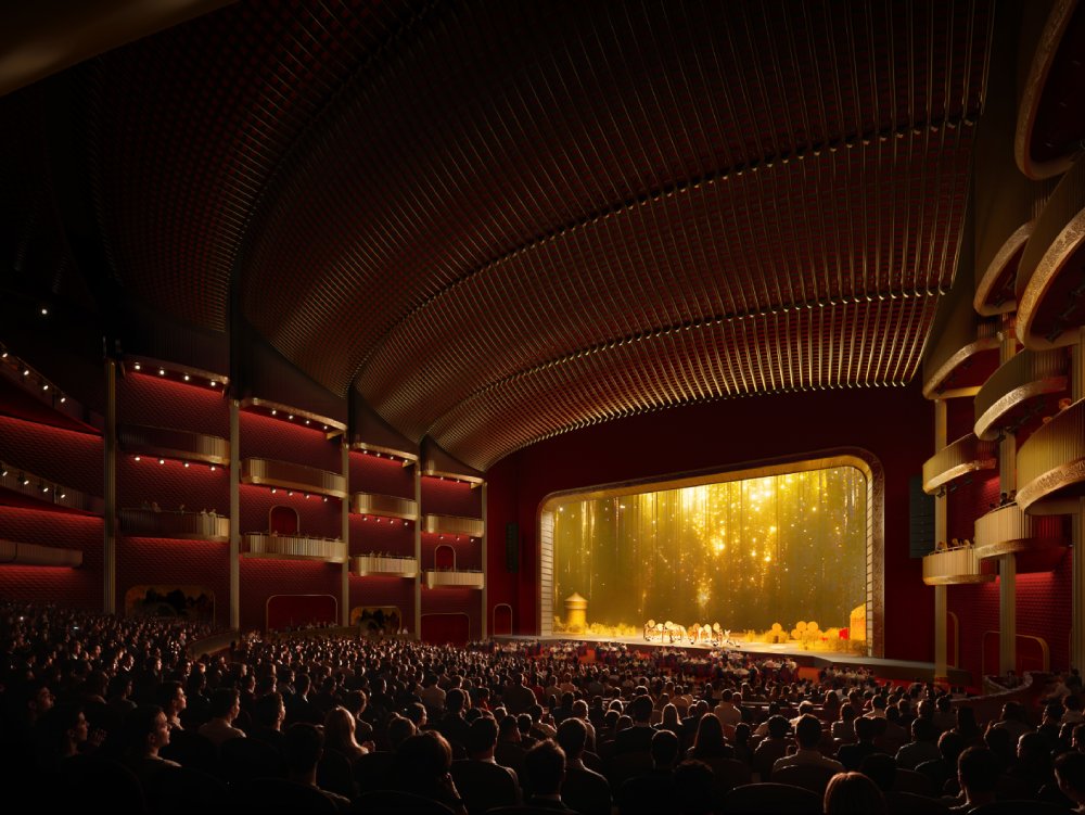 Phối cảnh nhà hát. Nguồn: Sun Group