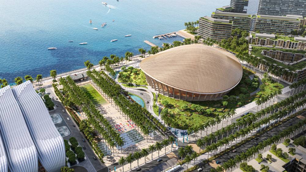 Perspective of the APEC Multi-purpose Performance House in Phu Quoc. Source: Sun Group