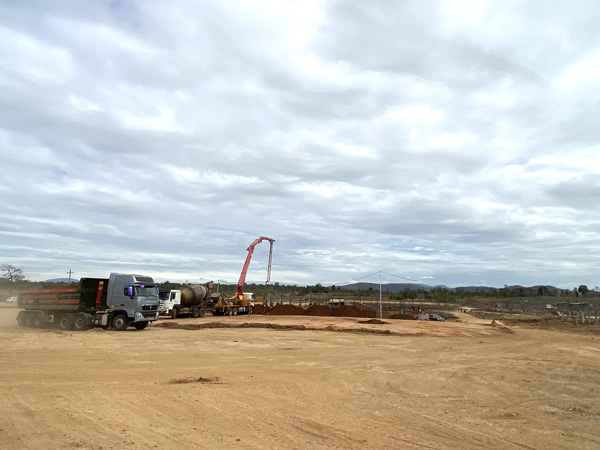 Planned area for border school construction in Ia Mo commune. Photo: Thanh Tuan