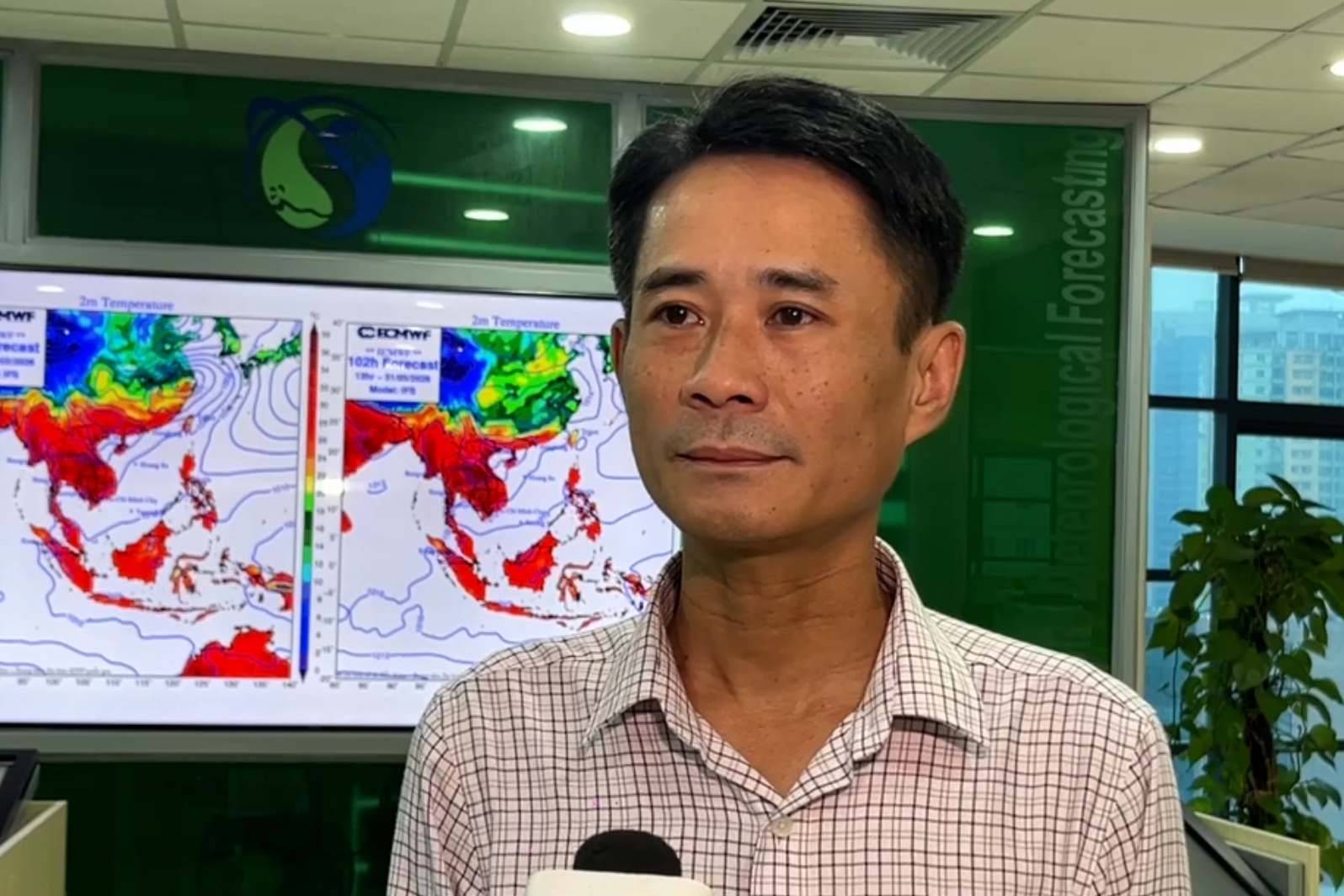 Ông Nguyễn Đức Hòa cảnh báo nắng nóng trong tháng 4 có xu hướng 