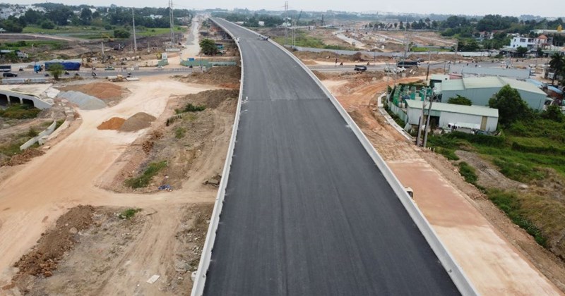 TP.HCM: Thi công cầu vượt, đường kết nối Vành đai 3 với Quốc lộ 13