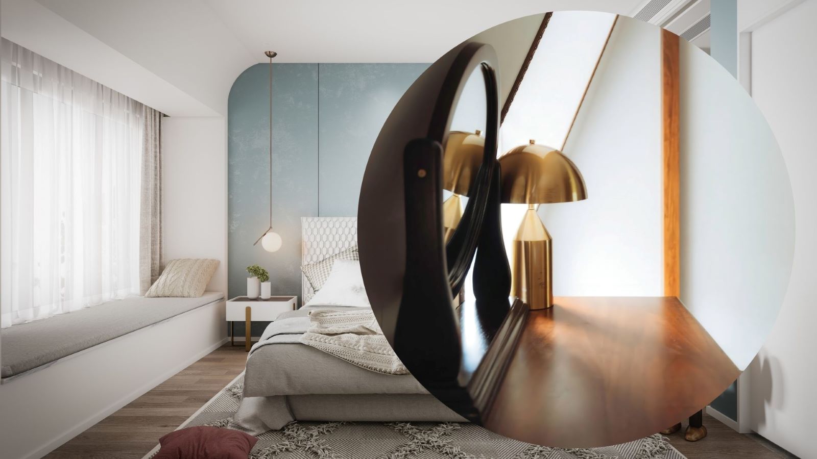 Reasonable interior arrangement will make the bedroom more comfortable, comfortable and harmonious. Graphics: Thanh Thanh