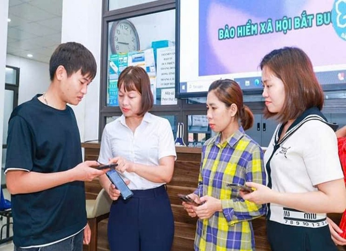 La Seguridad Social de Phu Tho promueve la propaganda y amplía los participantes. Foto: Seguridad Social de Phu Tho