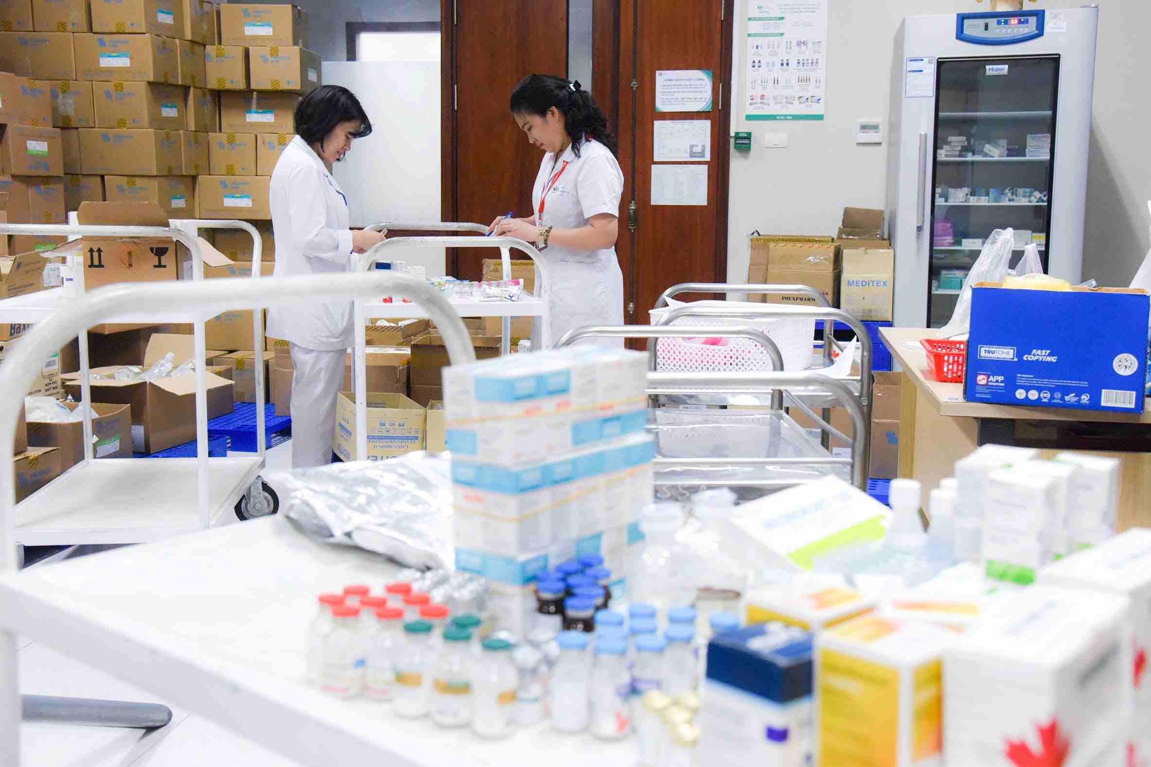 Vietnam is currently one of the few countries with a fairly full scope of drugs paid by the Health Insurance Fund compared to the contribution level. Photo: Hai Nguyen