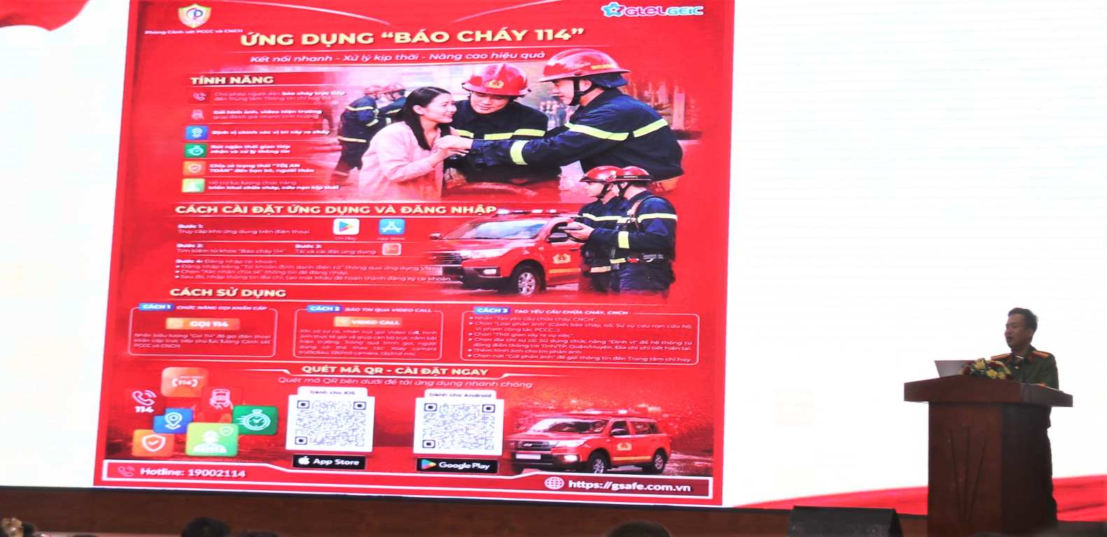 Cán bộ Ảnh: Phương Linh