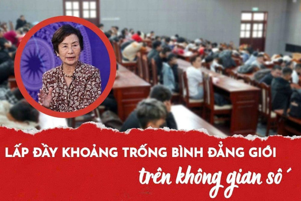 According to Assoc. Prof. Dr. Bui Thi An, protecting women in cyberspace: We cannot just warn but must improve digital skills. Photo: PV Group