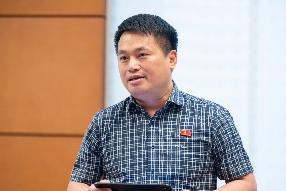 Đại biểu Đặng Ngọc Huy. Ảnh: Phạm Đông