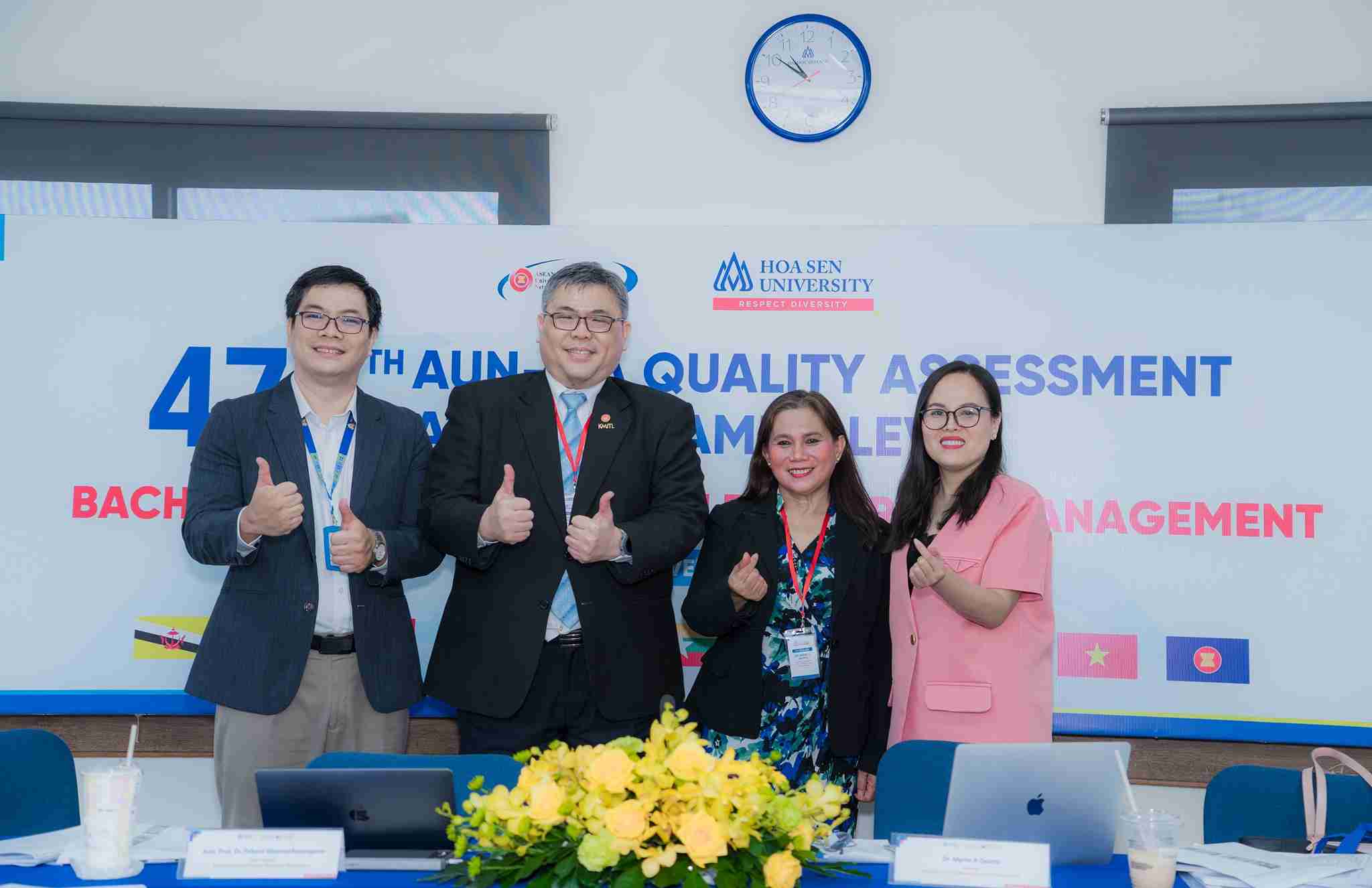 In 2026, the Human Resources Management major of Hoa Sen University achieved the AUN-QA (Southeast Asian) assessment standard thanks to meeting strict criteria. Photo: Binh Quy