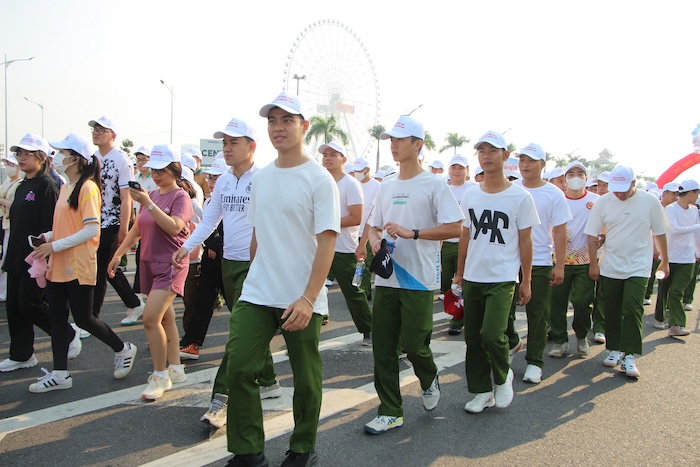 Da Nang City People's Committee in coordination with the Department of Health organized a Meeting to launch "All People's Health Day" and respond to "World Health Day 2026". Photo: Nguyen Linh