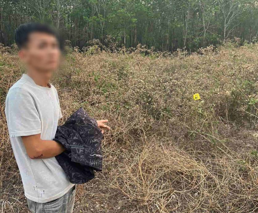 B. confesó a la agencia de policía el acto de robo de motocicletas. Foto: Policía