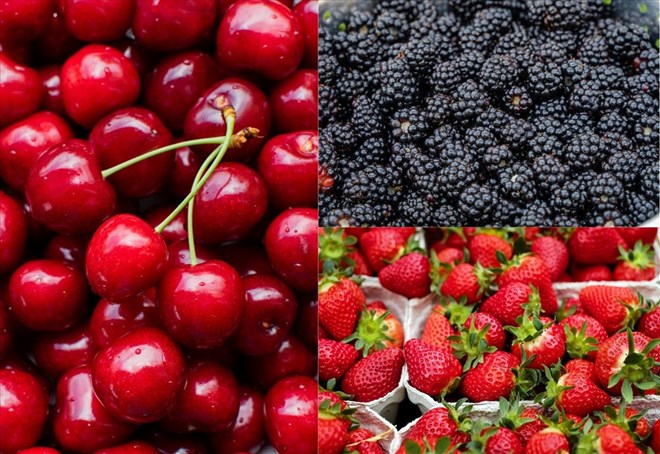 Berries help neutralize free radicals, reduce inflammation and limit the risk of fatty liver. Photo: Doan Hang