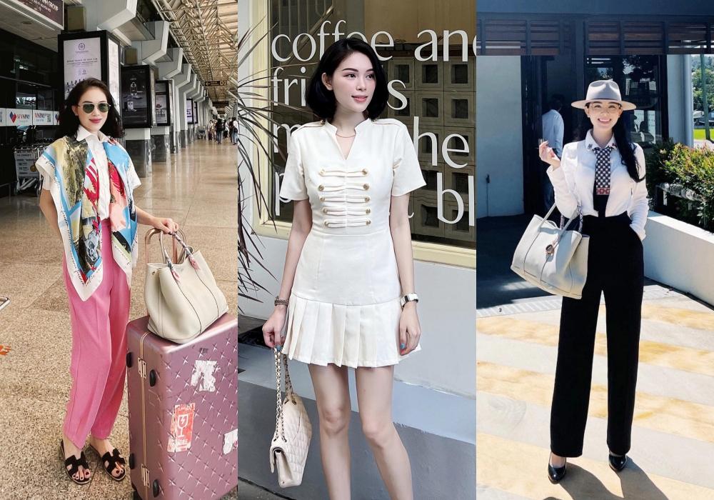 Linh Rin có phong cách thời trang thanh lịch. Ảnh: NVCC