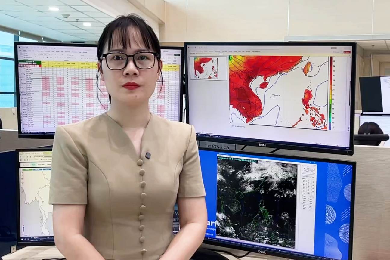 Bà Trần Thị Thúy Nga cảnh báo nắng nóng vẫn còn kéo dài. Ảnh: Quỳnh Hương