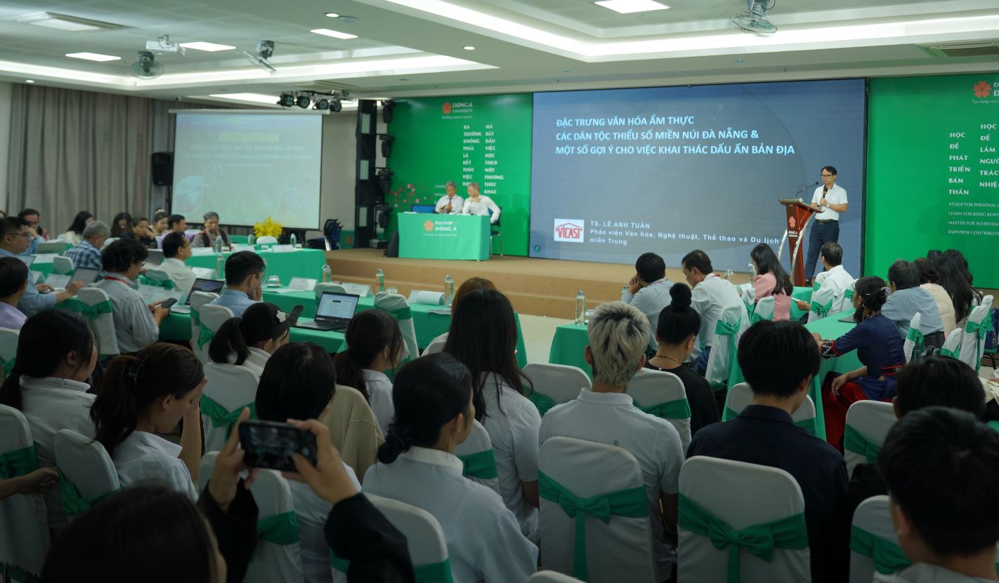 Tao Festival "Preserving and promoting the culinary cultural values of ethnic minorities in mountainous areas" in Da Nang city. Photo: Phuong Chi
