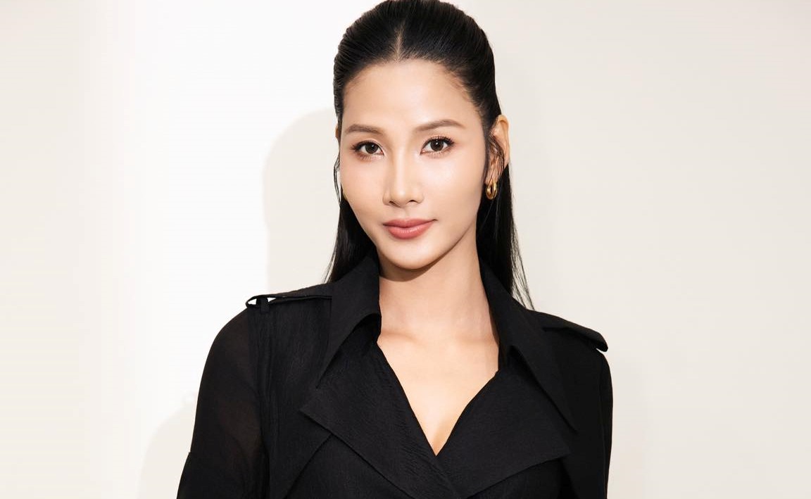 Hoang Thuy attracts attention when casting for Victoria's Secret. Photo: NVCC