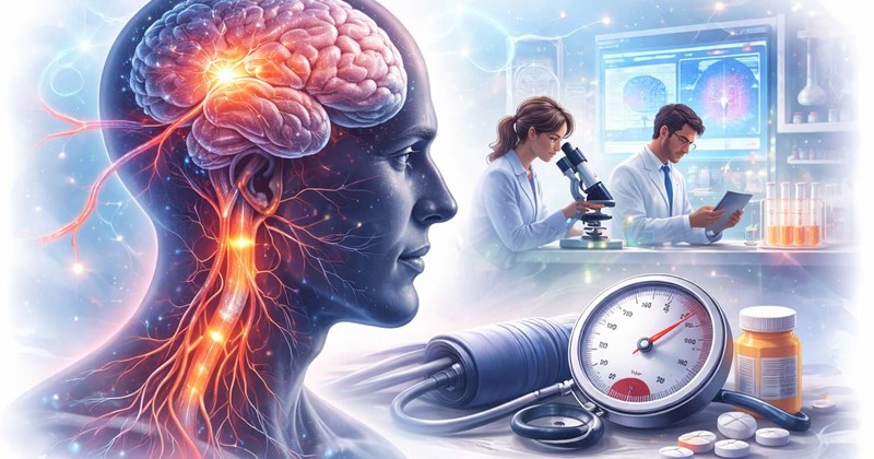 Nghiên cứu mới hé lộ nguyên nhân thần kinh của bệnh cao huyết áp