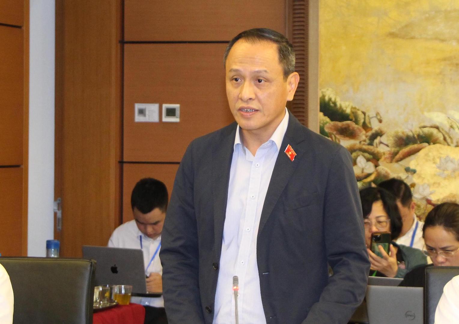 Đại biểu Quốc hội Lê Hồng Hà (đoàn Hà Nội). Ảnh: Tường Vân